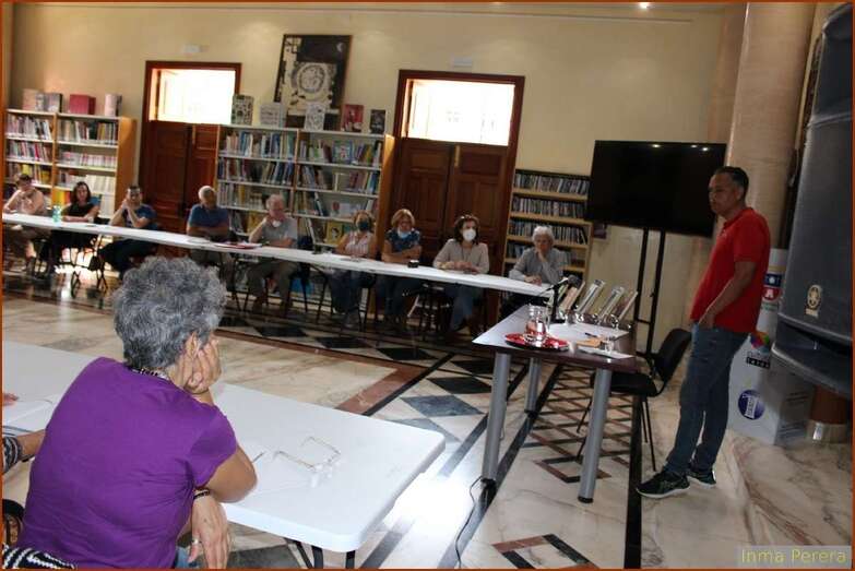 La actividad tuvo lugar en el salón de actos de la Biblioteca Pública Saulo Torón/Inma Perera.